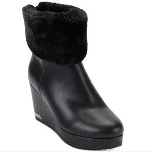 DKNY Women's Nadra Wedge Booties